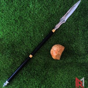 45" inches Camping Spear, Hand-Forged Blade